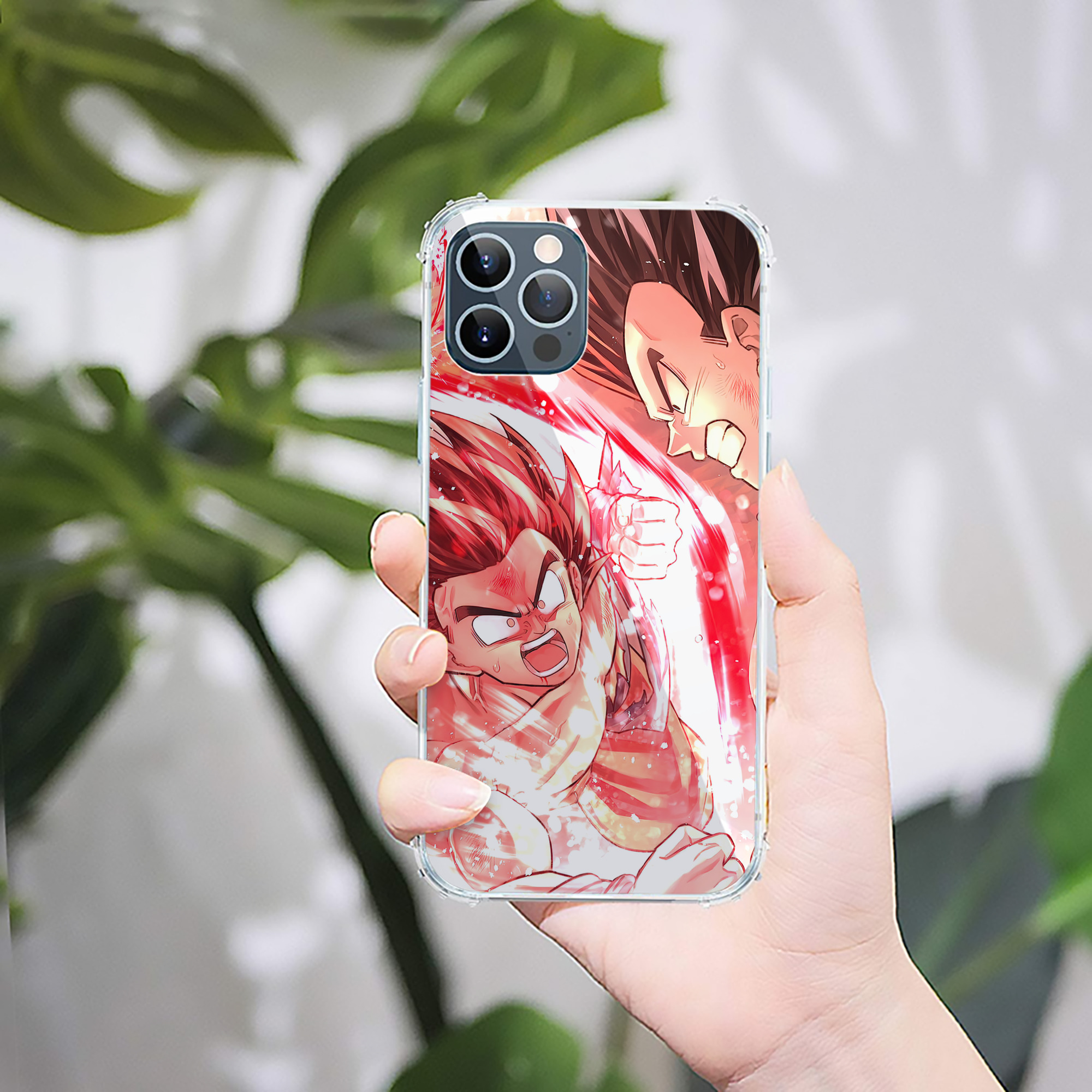 （画像用） ドラゴンボール DRAGON BALL 【iPhone 12シリーズ対応】透明スマホケース（クリアソフトケース）
